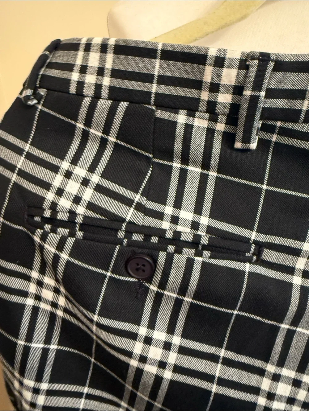 Boohoo tailored plaid